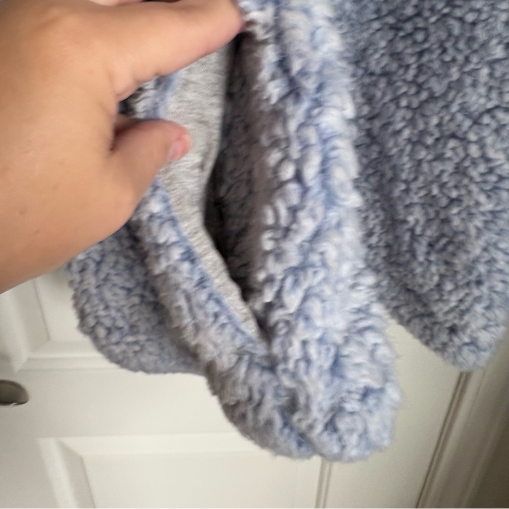 Original Weatherproof Vintage Women’s Faux Fur Sherpa Lined Quarter Zip Top -XXL - Picture 7 of 10
